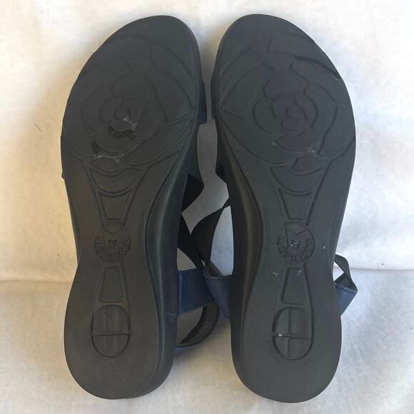 Mephisto Pastora Crisscross Stretchy Sling Back Sandals Size 37 USA 7 - Picture 8 of 8